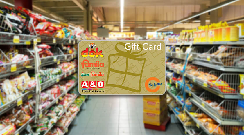 Il circuito di supermercati Megamark è ora disponibile nel catalogo Amilon con una nuova gift card digitale